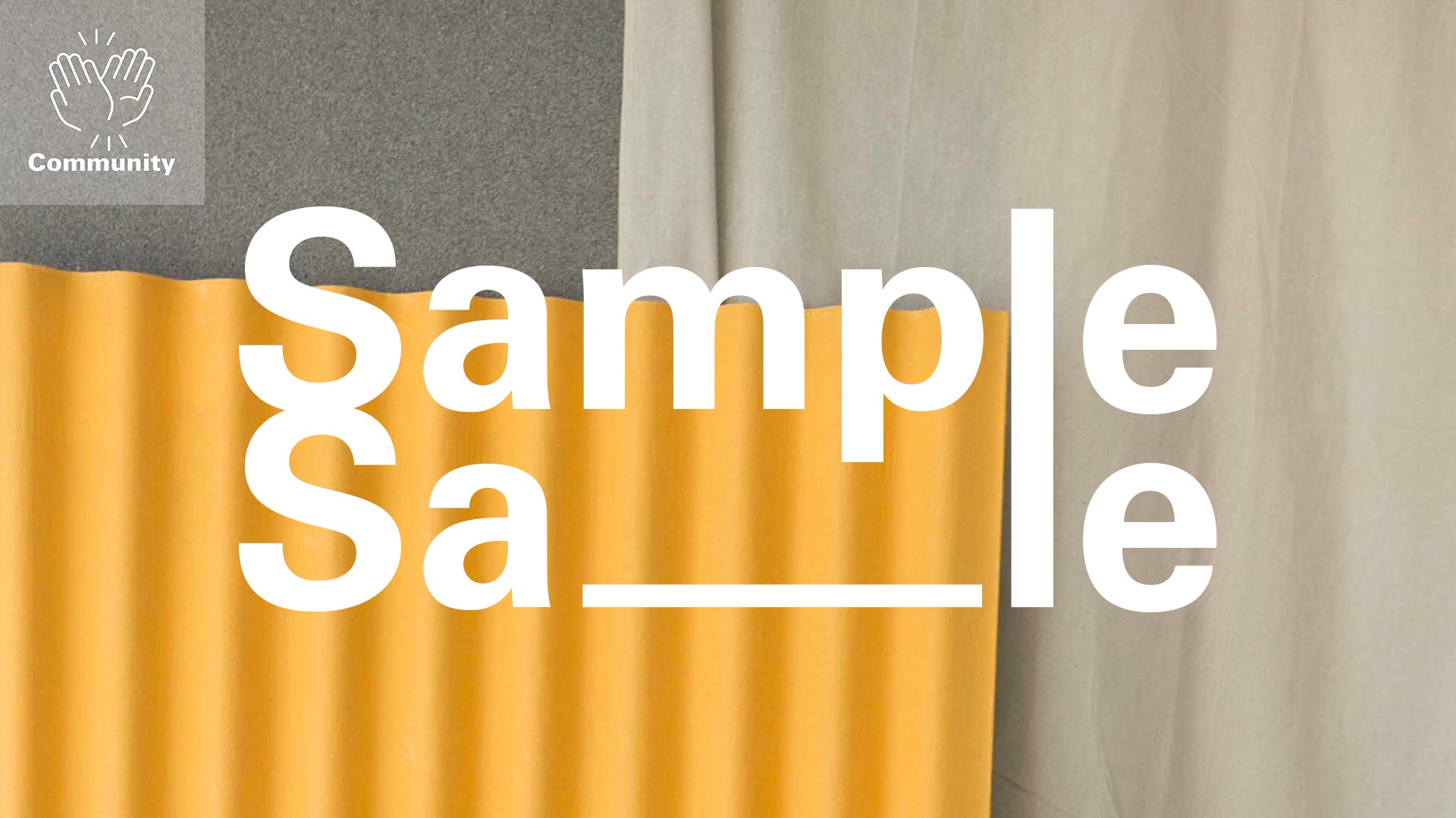 Sample Sale in Brighton