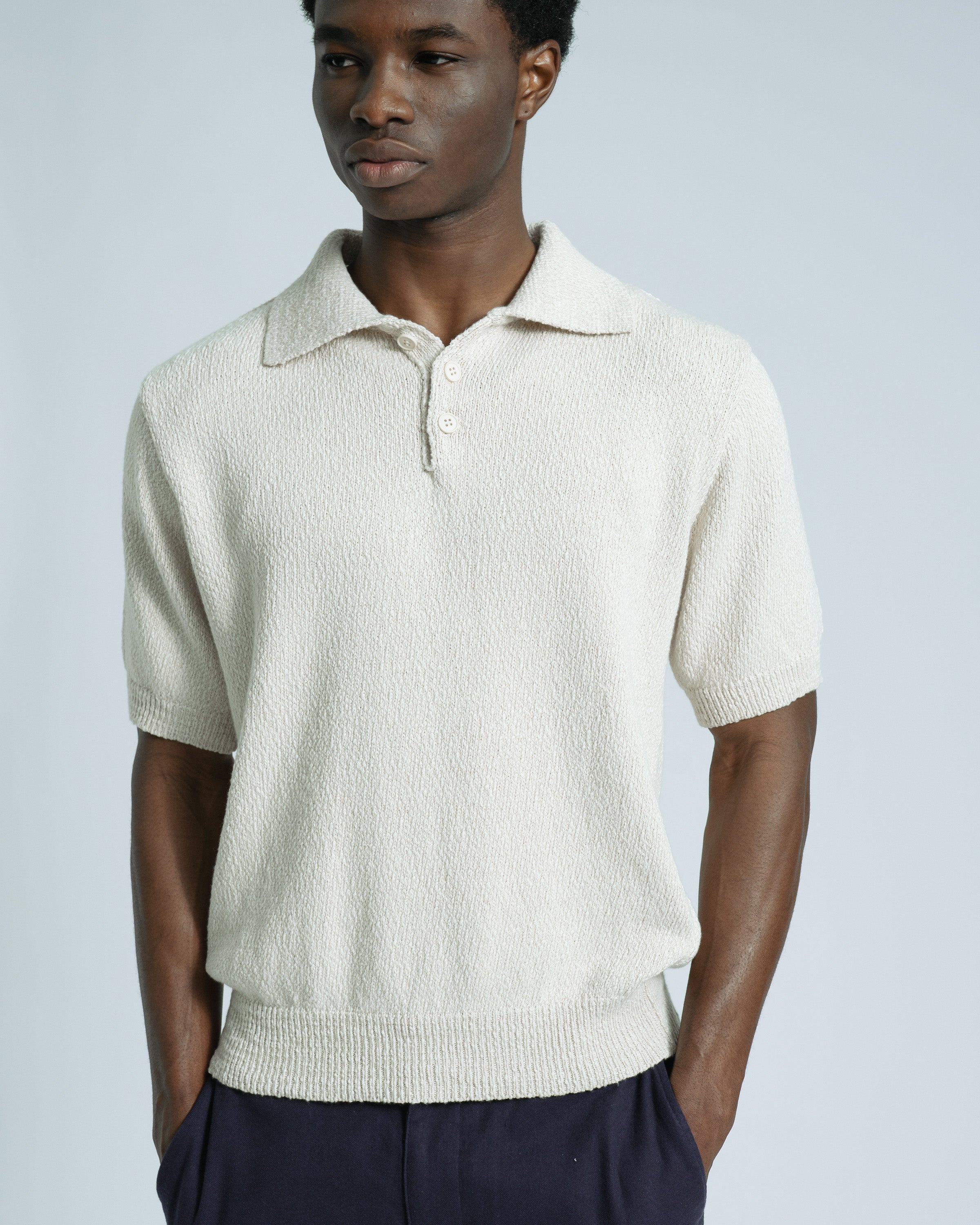 ニット/セーター felim POLO KNIT TOPS Men's Knit Polos & Knitted Polo Shirts | Far Afield