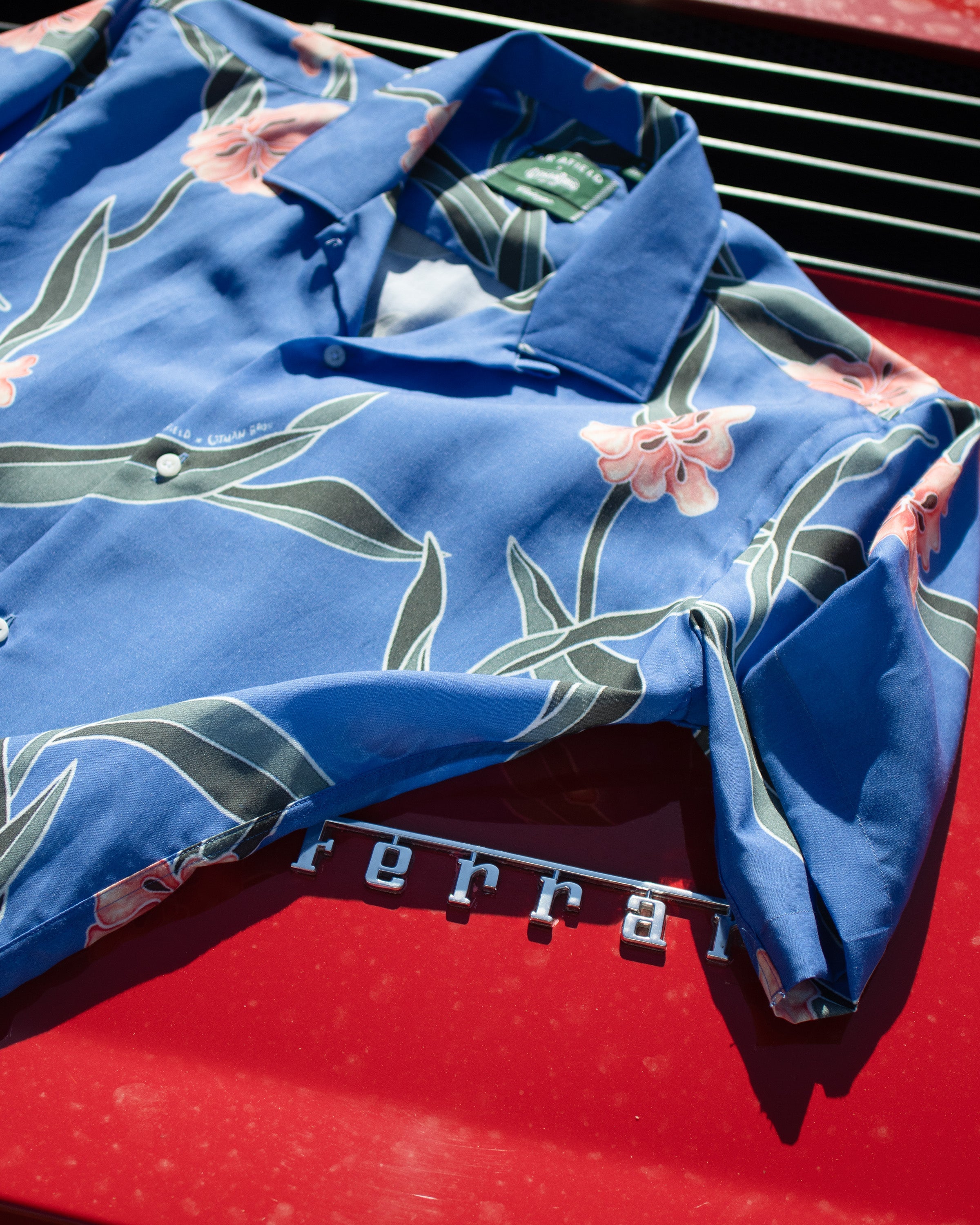 Magnum P.I. Shirt on Ferrari