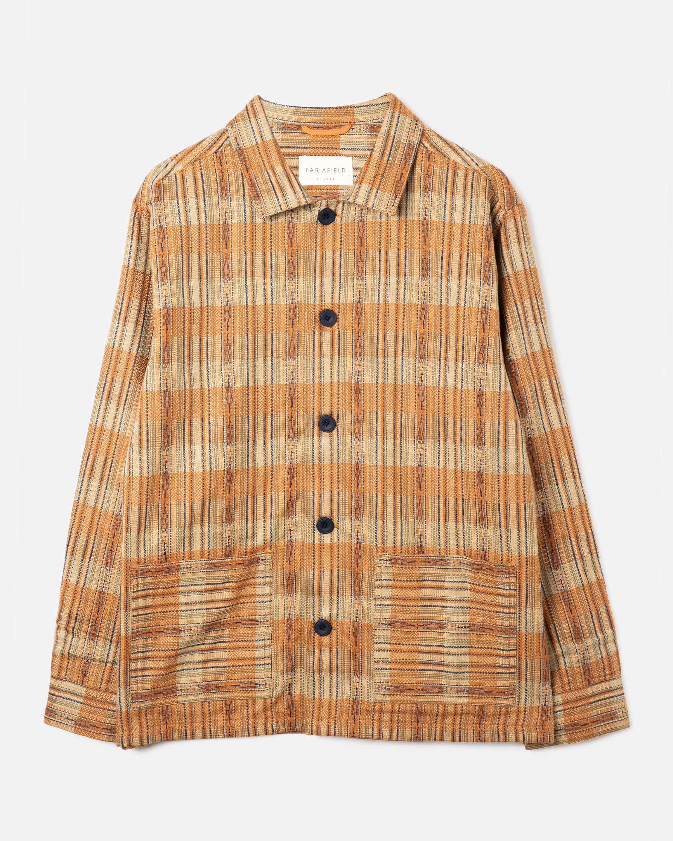 Men's Cotton Jacquard Work Jacket | Far Afield
