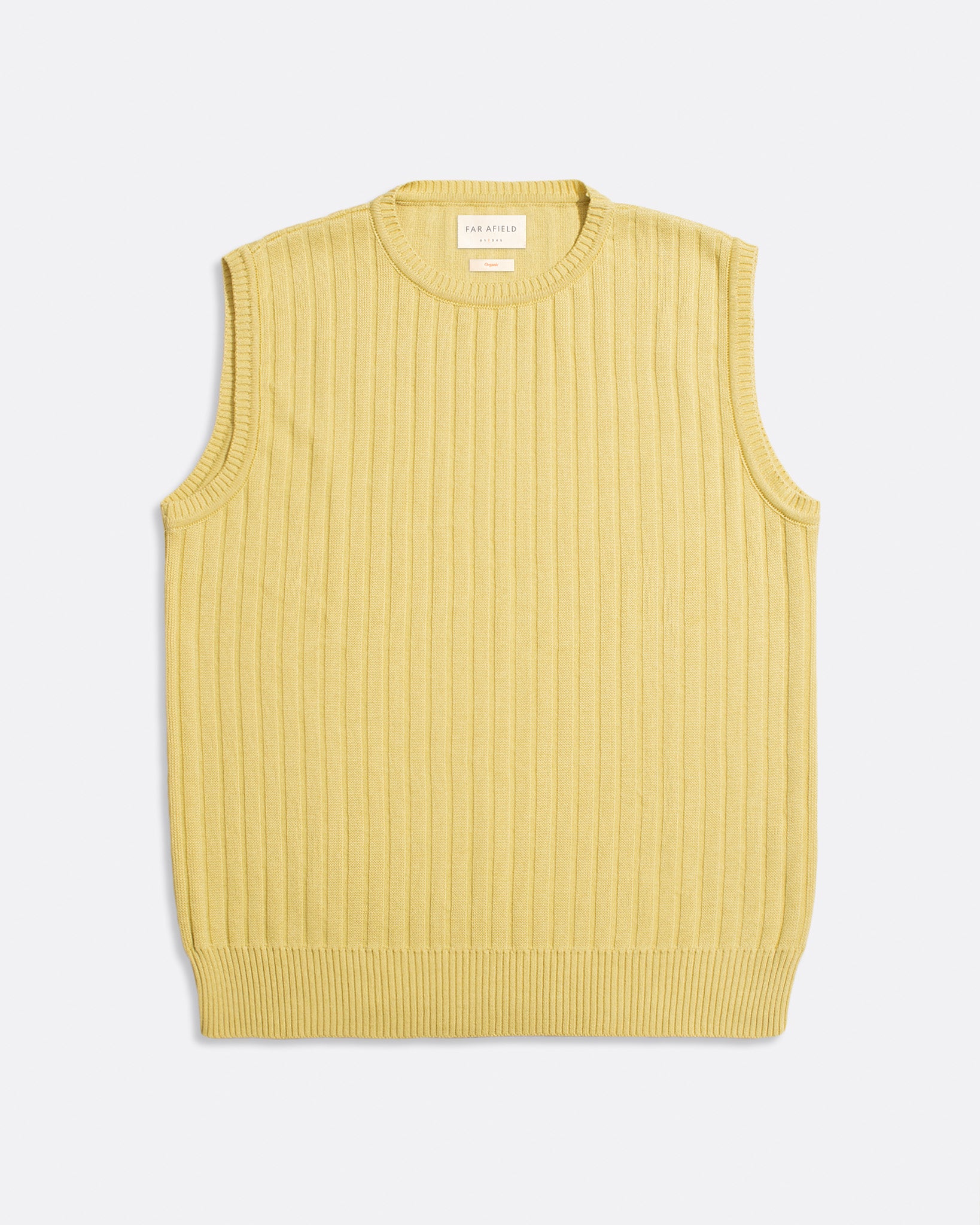 Knitted Vests · Jards Knit Vest - Dusk Yellow