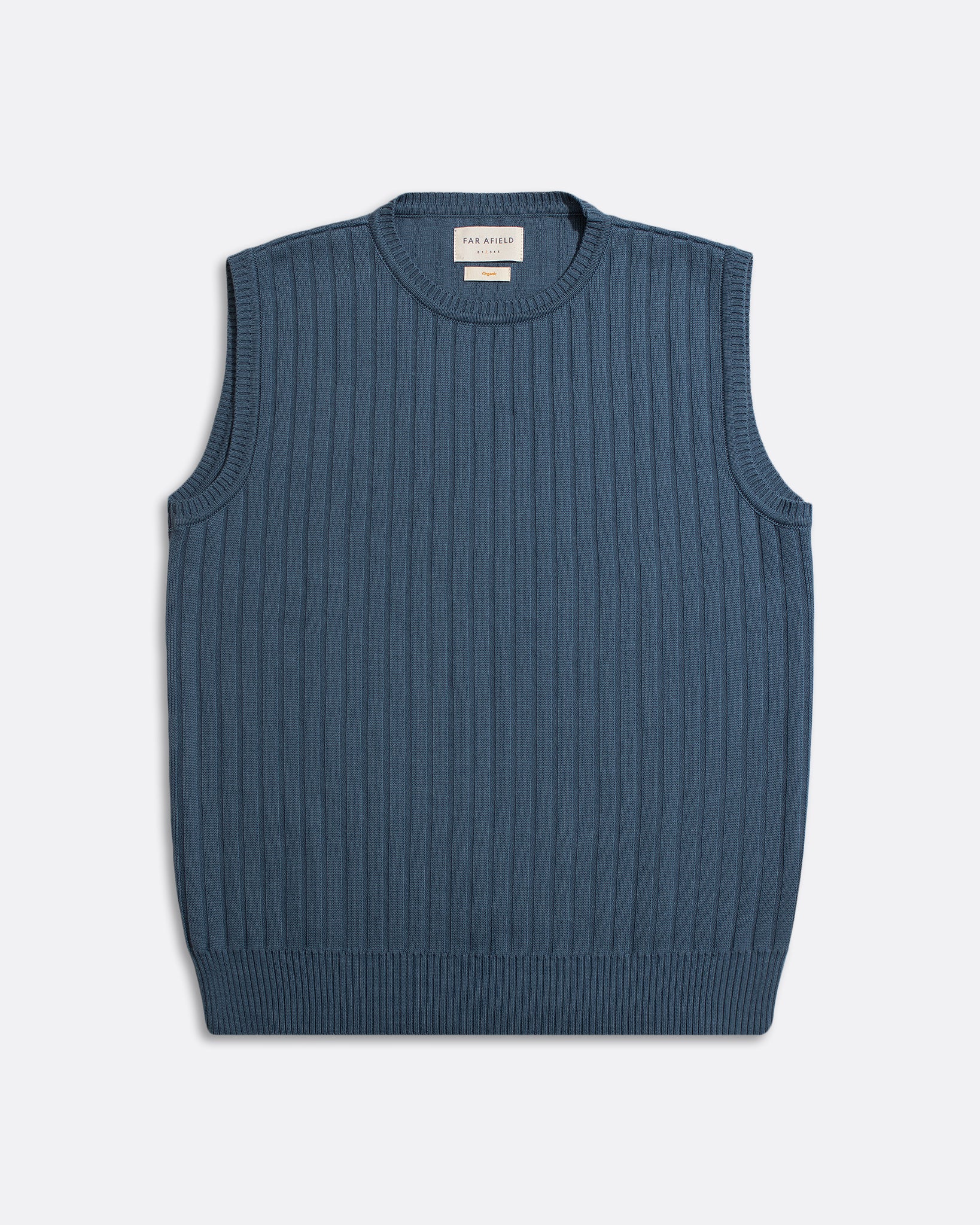 Knitted Vests · Jards Knit Vest - Aegean Blue