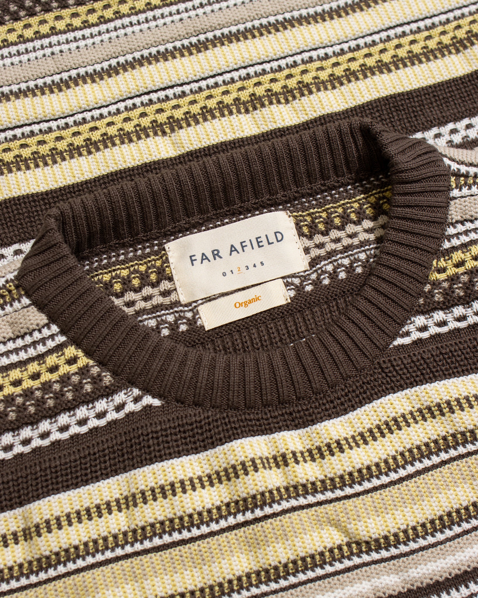 Knitted Tops · Newport Knit Top - Dark Brown Stripe