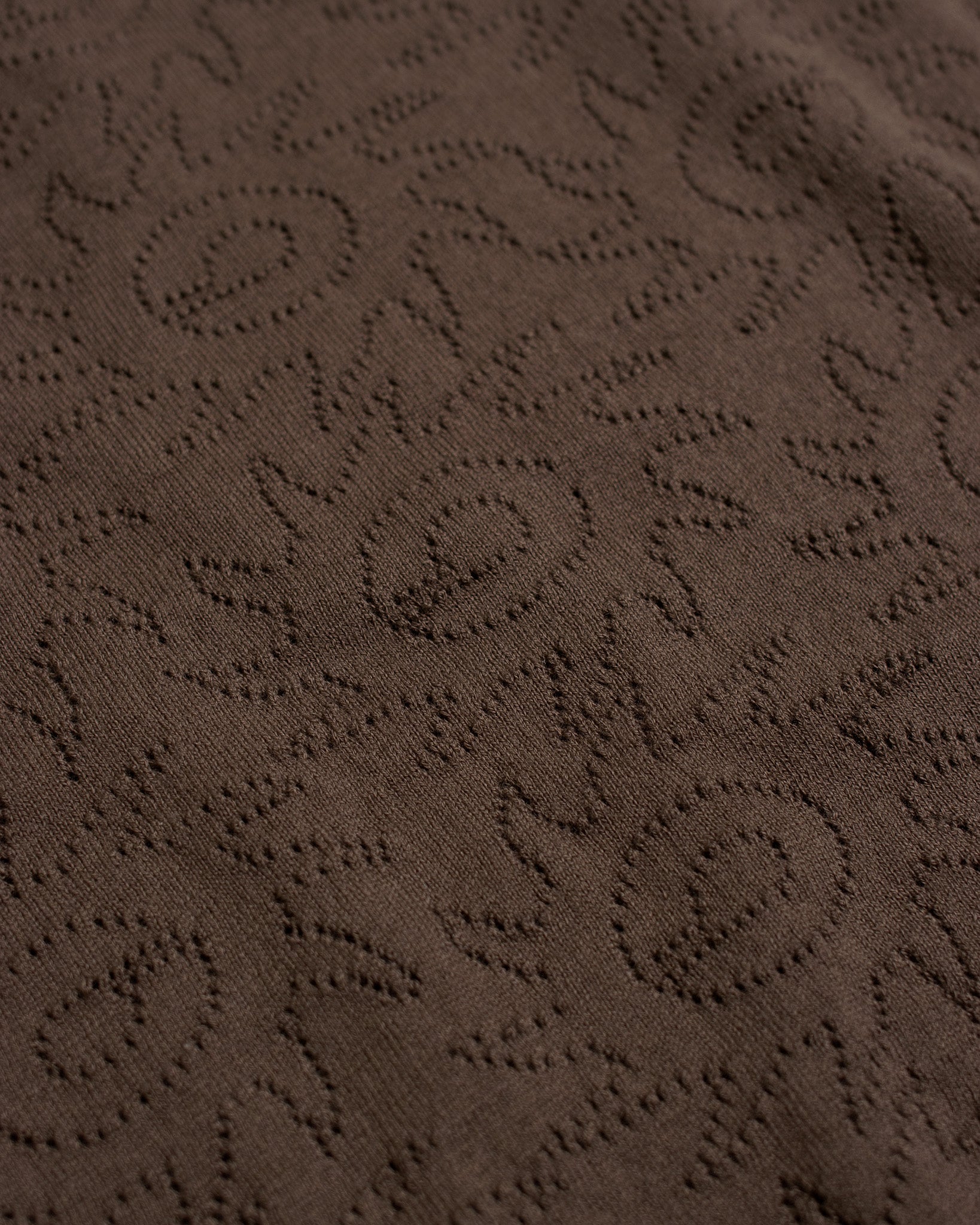 Knitted Polos · Belser Polo - Sun Swirl Dark Brown