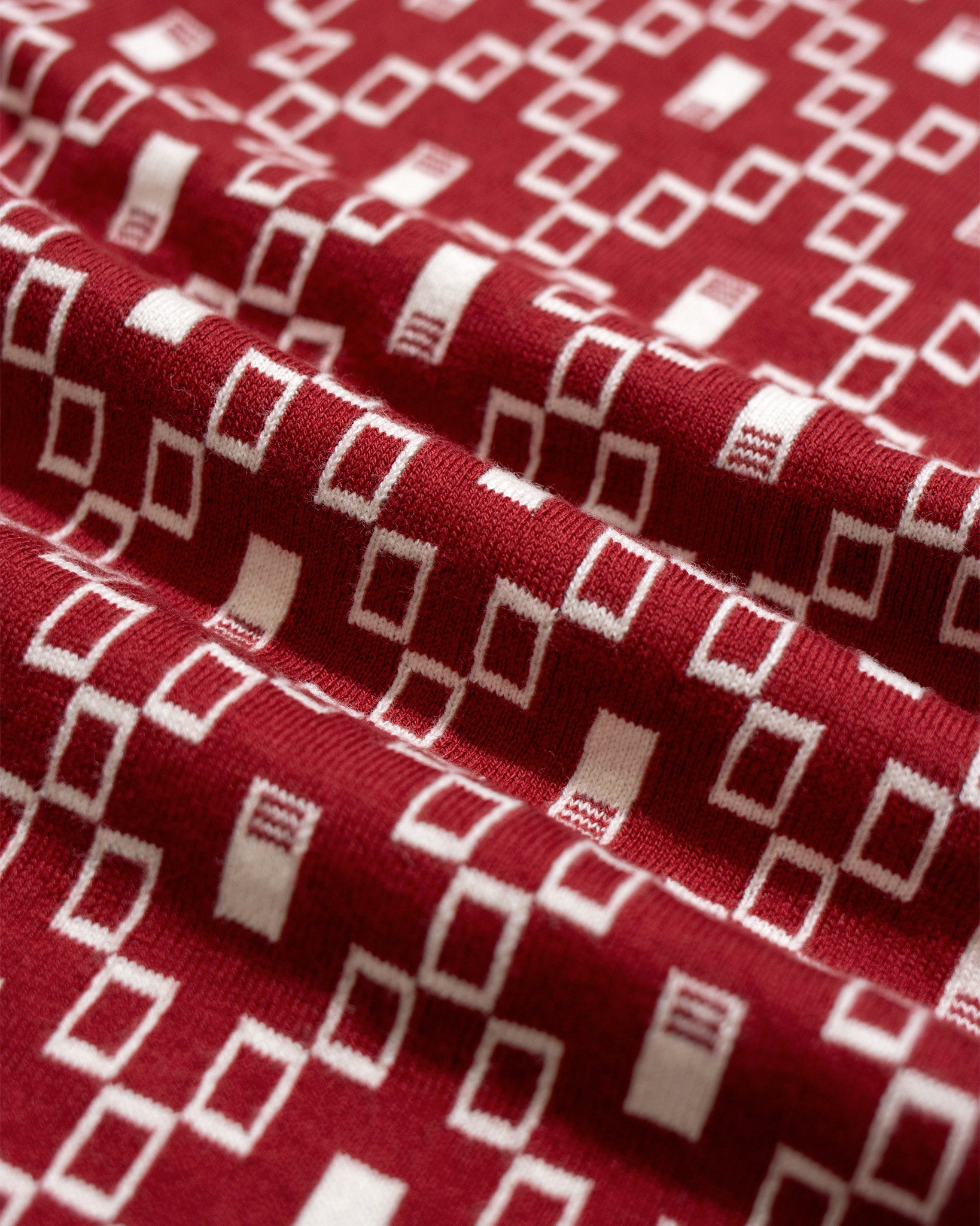 Cardigans · Zigger Cardigan - Diamantes Deep Red