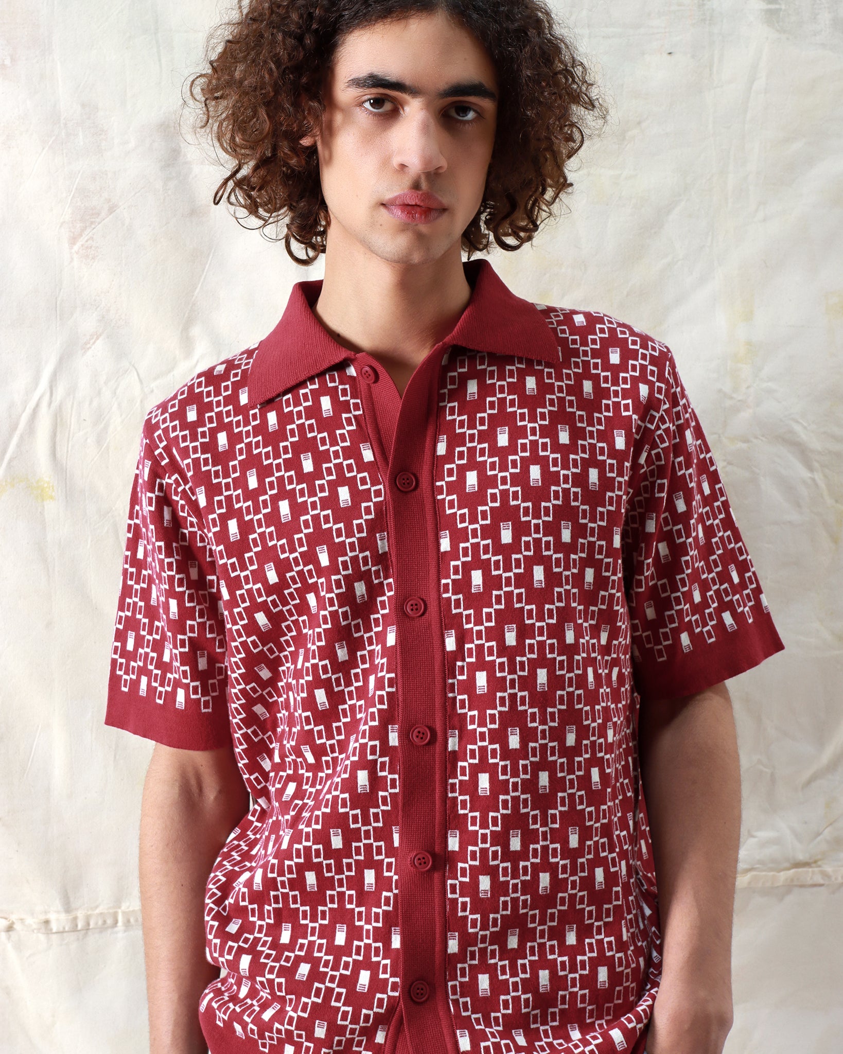 Cardigans · Zigger Cardigan - Diamantes Deep Red