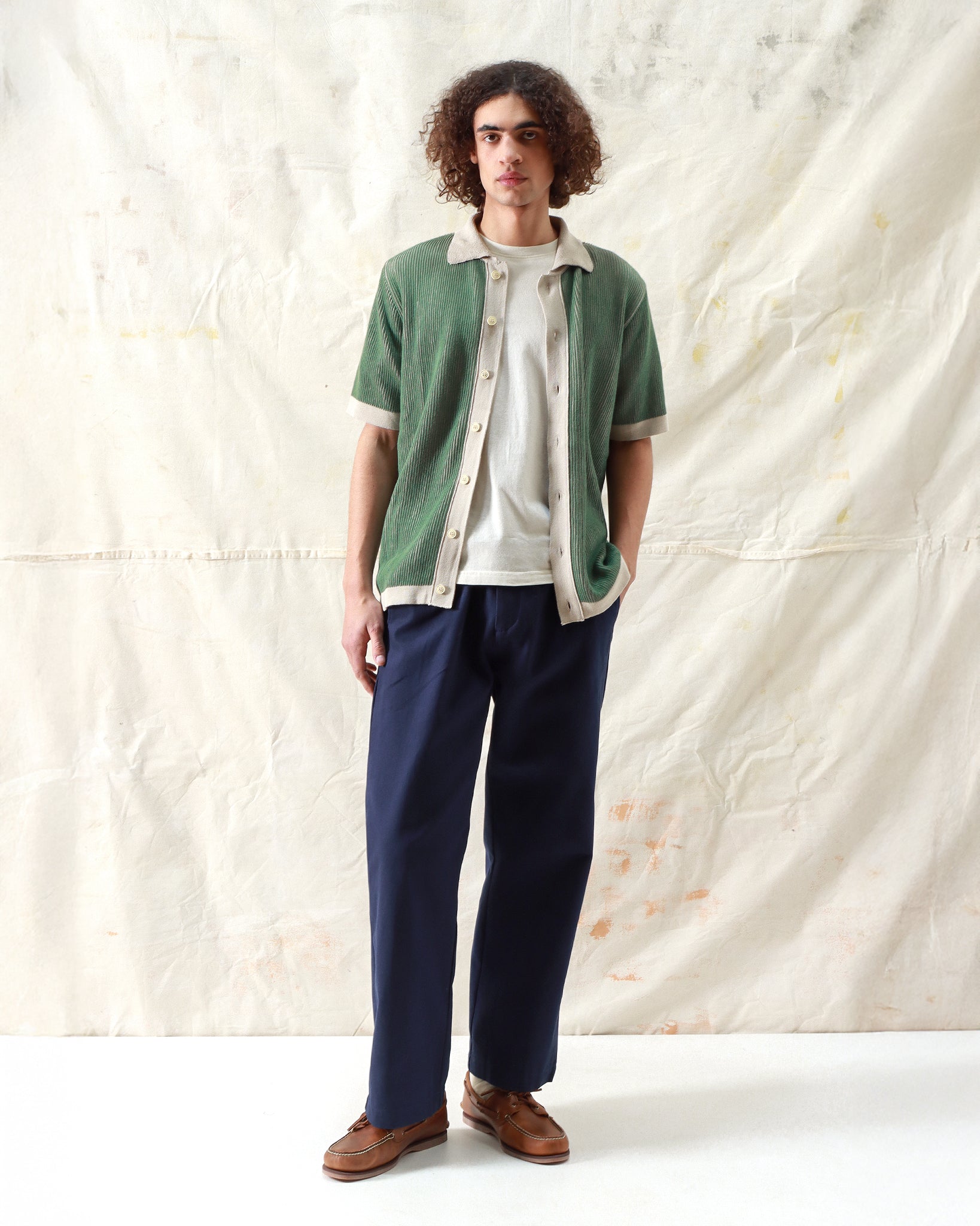 Cardigans · Velzy Cardigan - Helio Stripe Peyote Sand