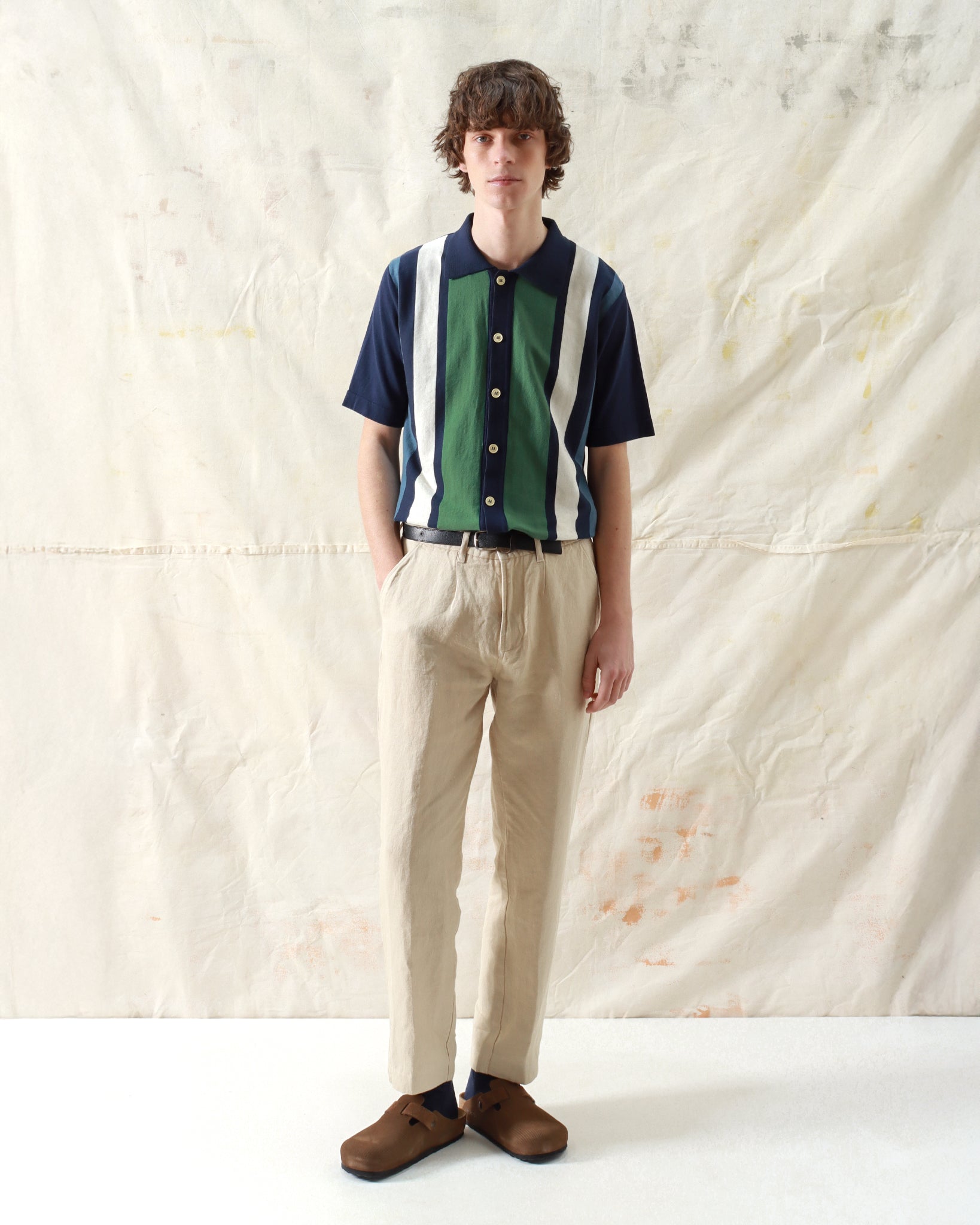 Cardigans · Velzy Cardigan - Neto Stripe Navy Iris