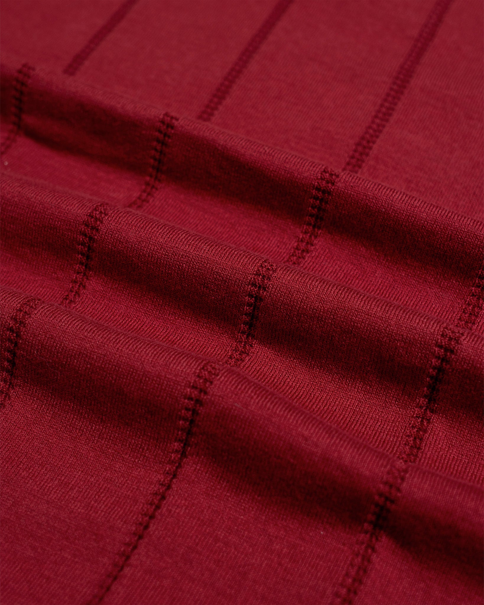 Knitted Polos · Jacobs Punched Stripe Polo - Deep Red