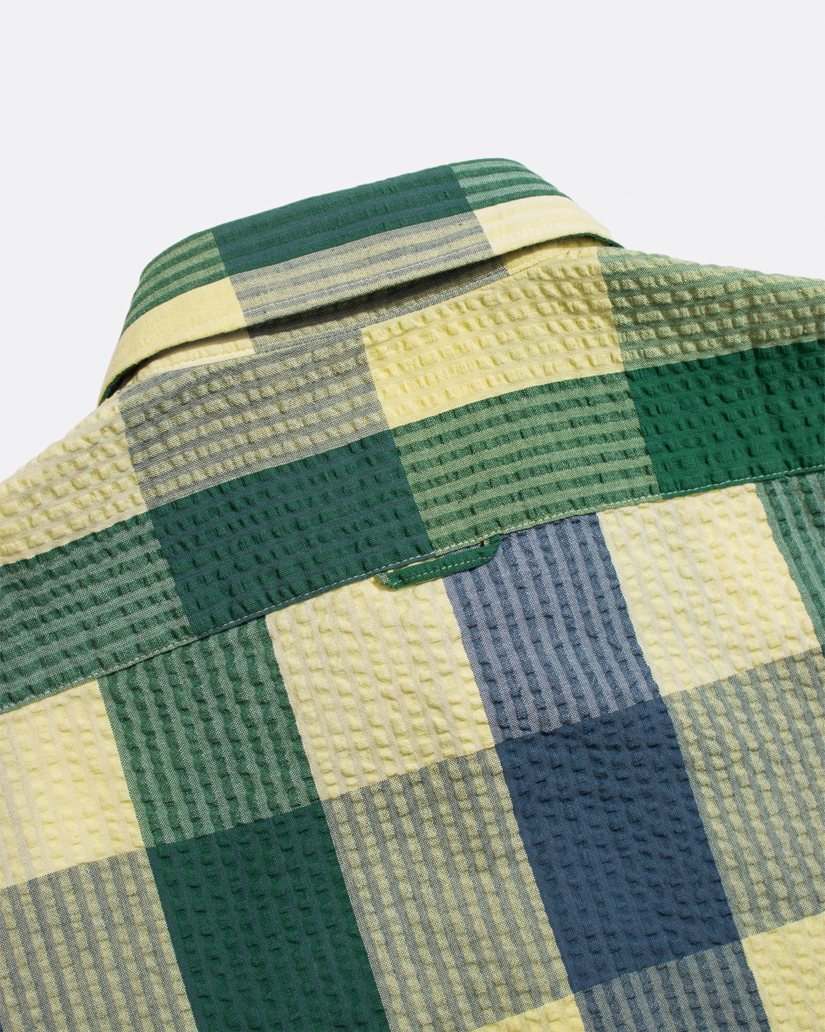 Check Shirts · Madras Check Shirt - Tropical Green