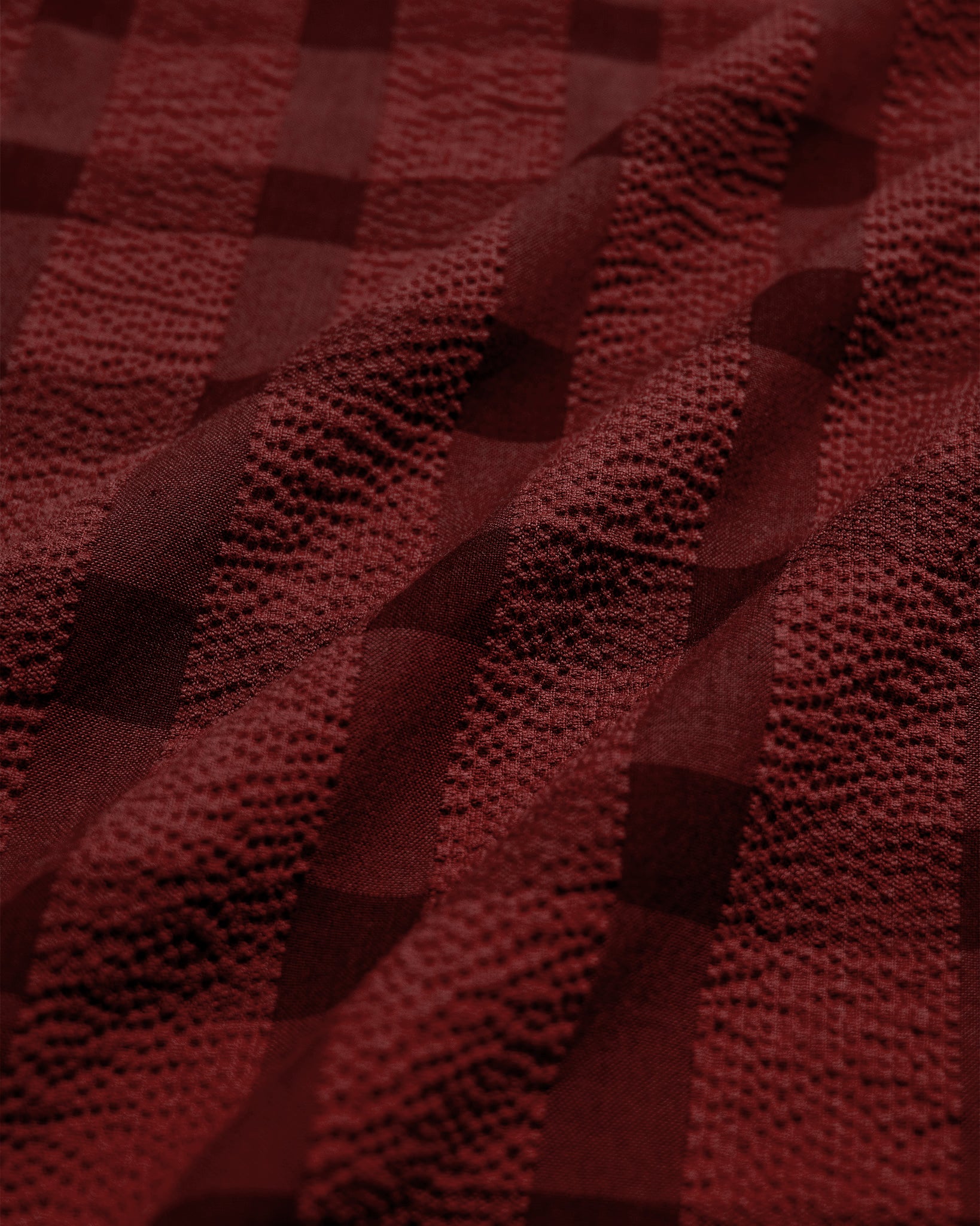 Check Shirts · Tonal Check Shirt - Deep Red