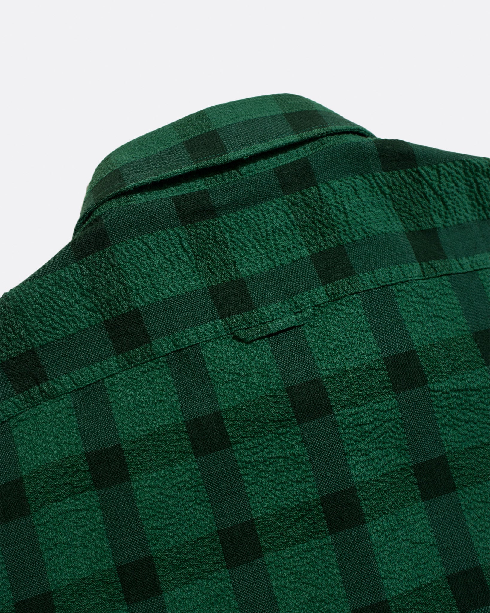 Check Shirts · Tonal Check Shirt - Tropical Green