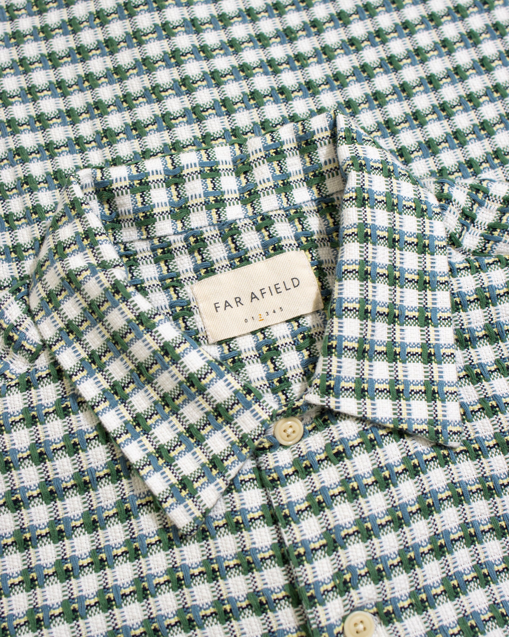 Check Shirts · Busey Shirt - Dobby Check Tropical Green