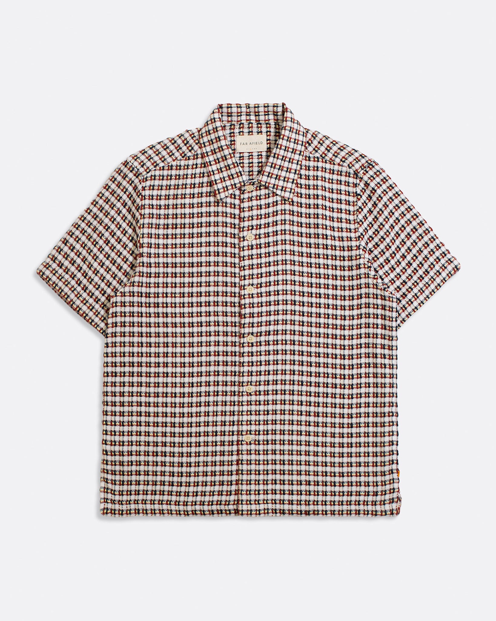 Check Shirts · Busey Shirt - Dobby Check Deep Red
