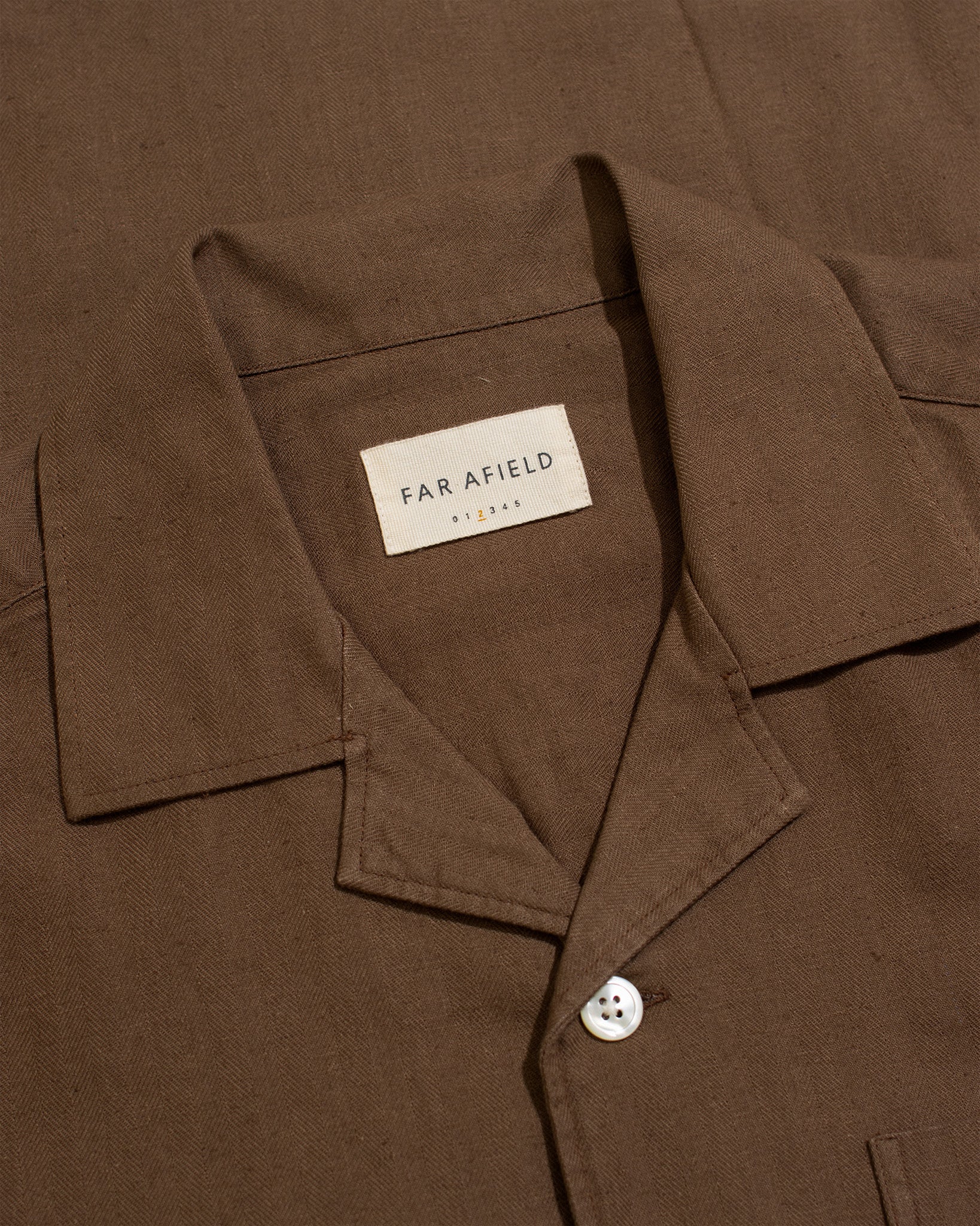Block Colour Shirts · Hiro Shirt - Dark Brown