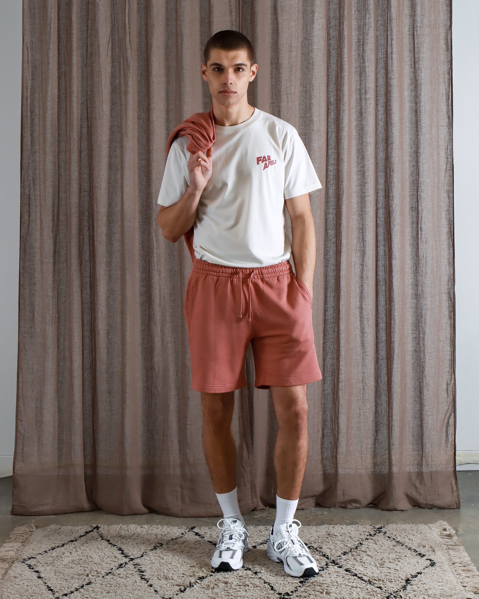 Shorts · Track Shorts - Mahogany Pink