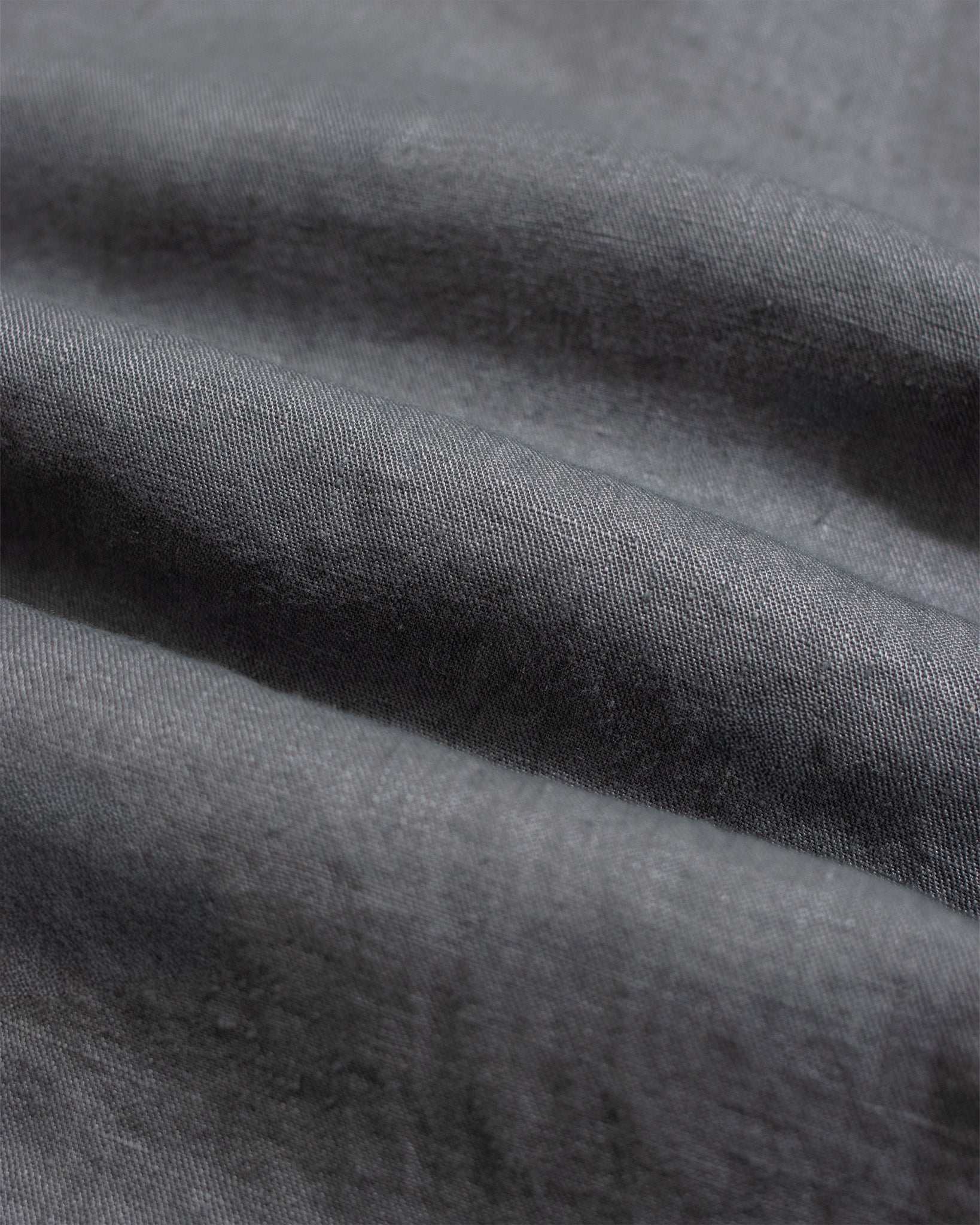 Shorts · Double Pleated Short - Charcoal Grey