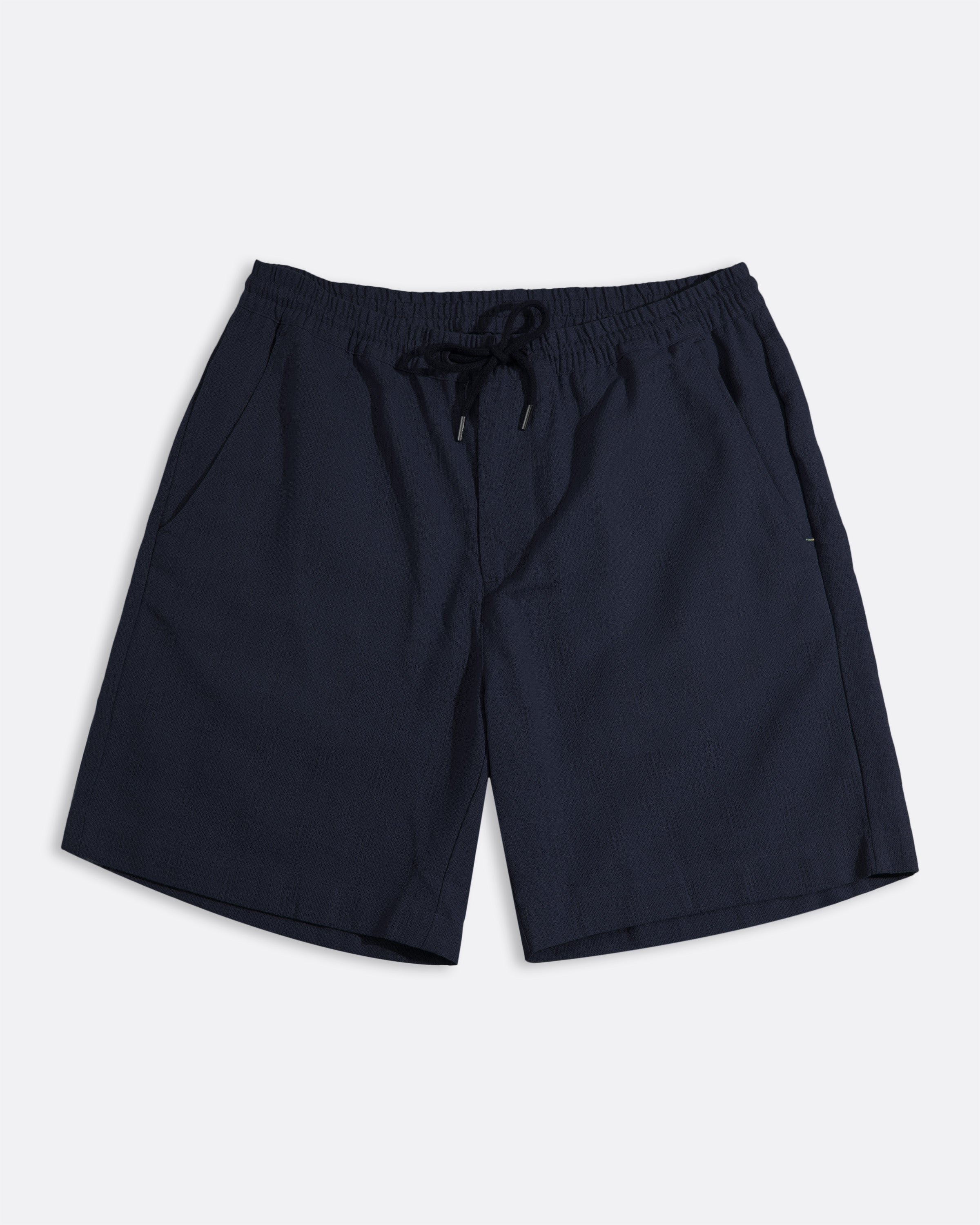 Men's Drawstring Shorts Navy · Far Afield