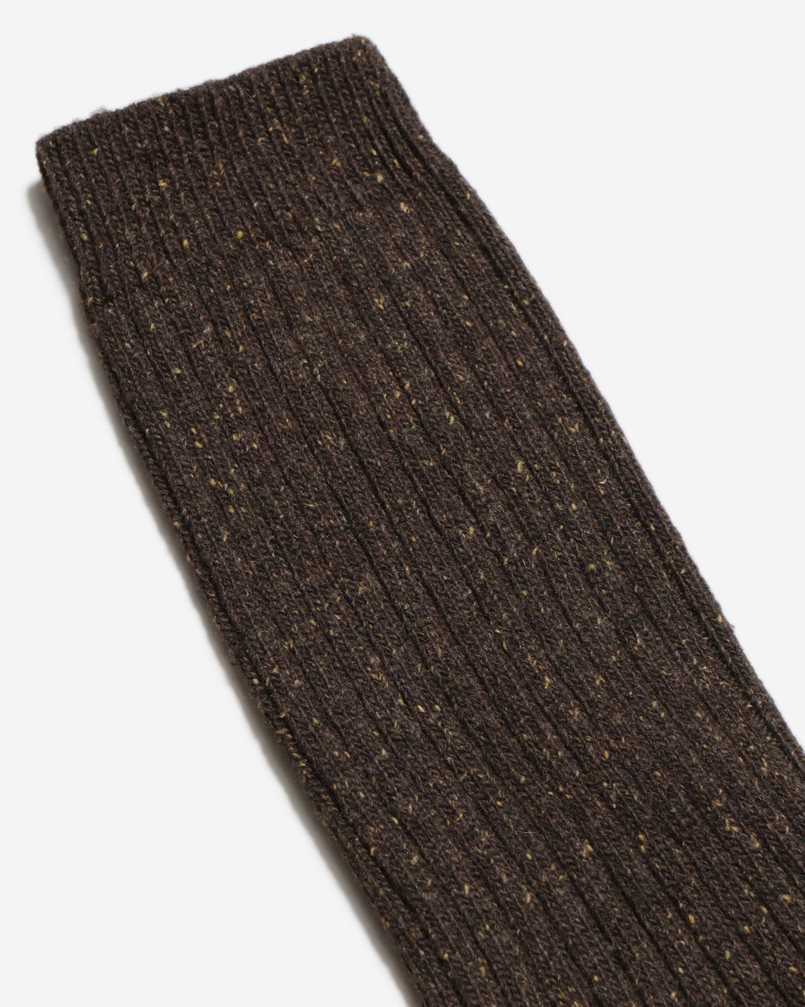 Block Colour Socks · Neppy Socks - Slate Brown