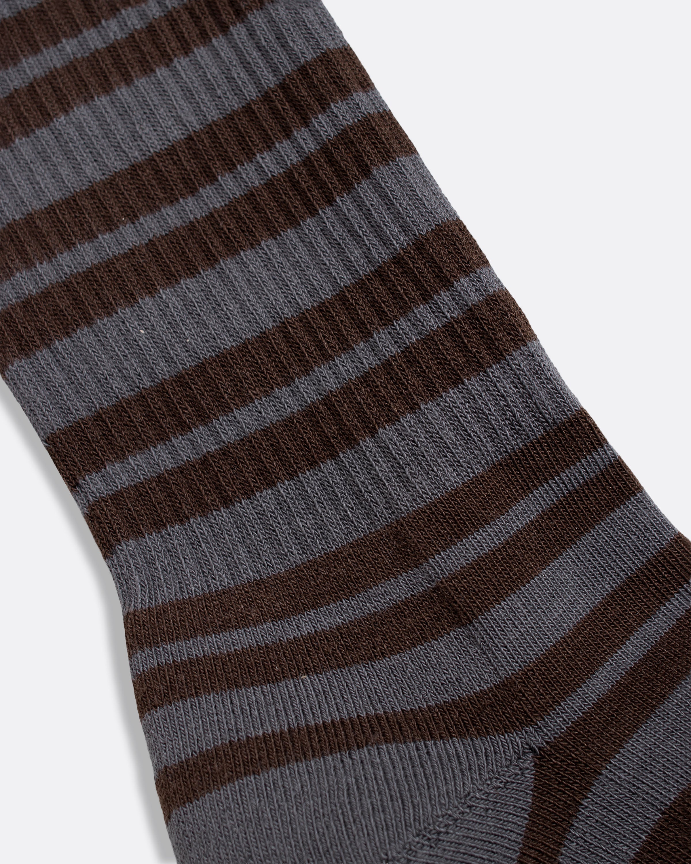 Stripe Socks · Ribbed Stripe Socks - Dark Grey