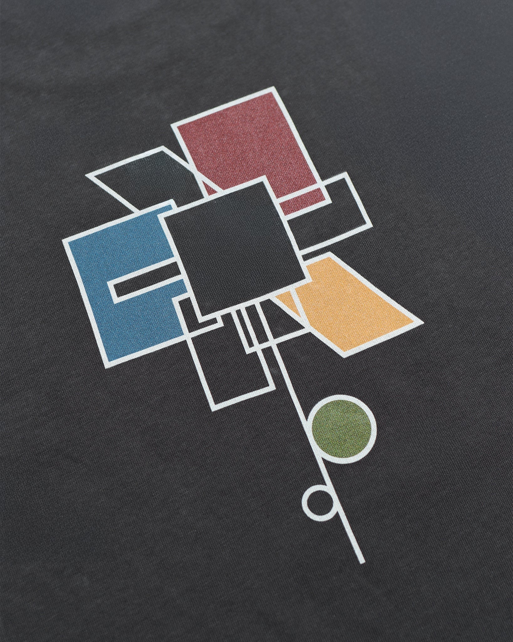 Short Sleeve T-Shirts · Abstract Flower Print T-Shirt - Grey