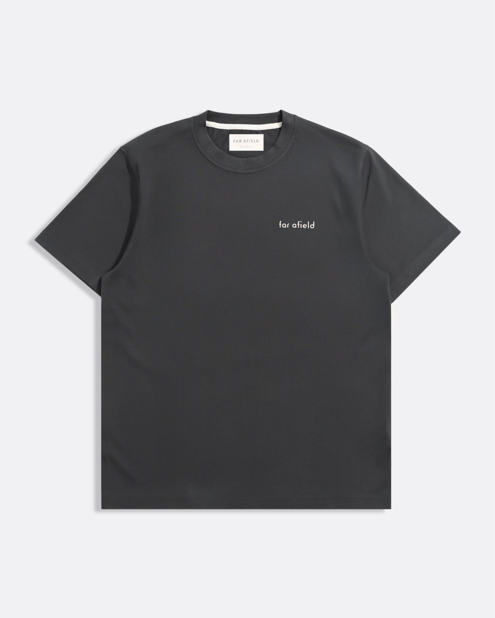 Short Sleeve T-Shirts · Abstract Flower Print T-Shirt - Grey