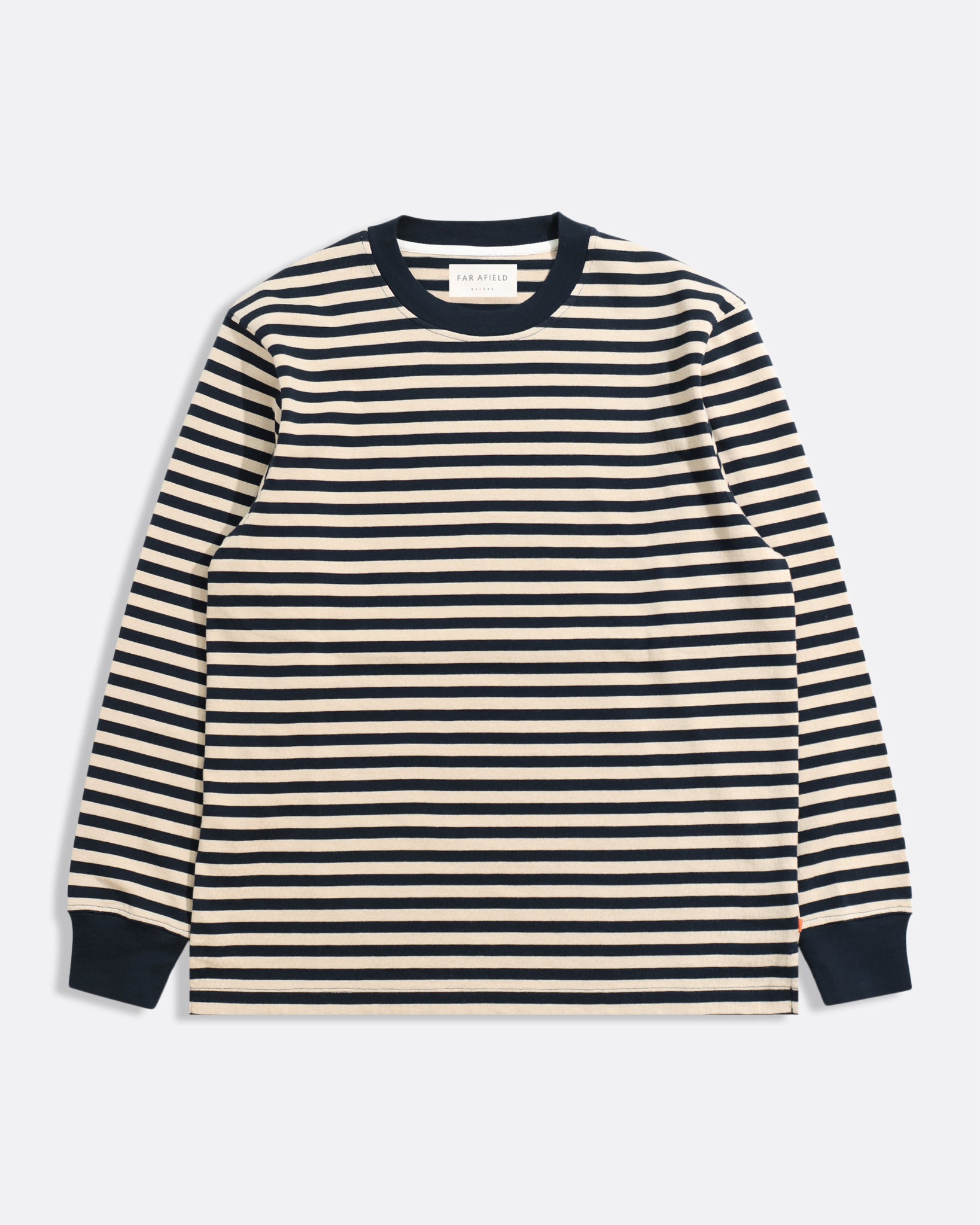 Long Sleeve T-Shirts · Breton Stripe T-Shirt - Navy