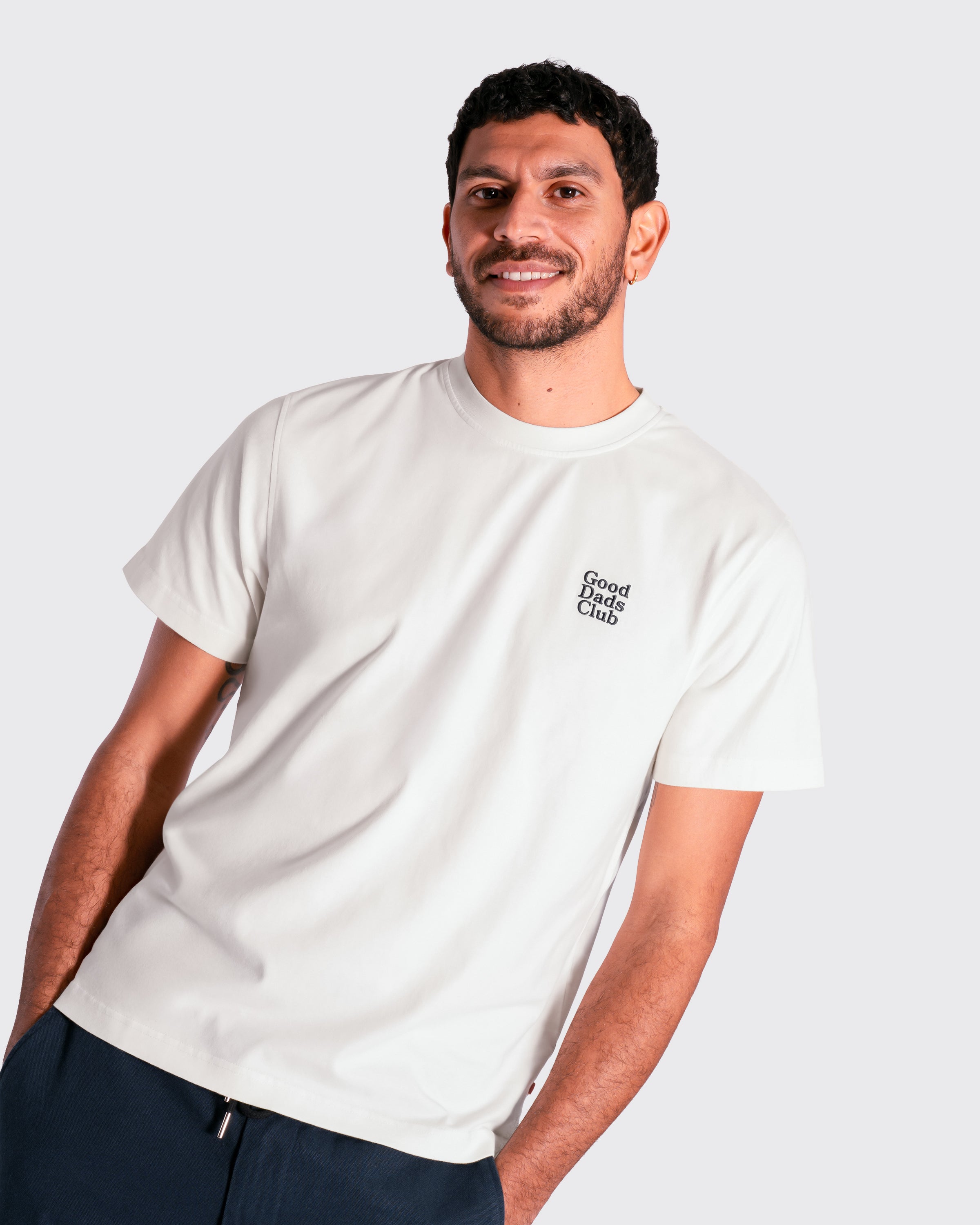 Graphic T-Shirts · GDC Embroidered T-Shirt - White