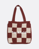 Tote Bag · Patchwork Shopper Burgundy