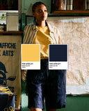 Yellow & Navy