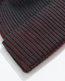 Beanie · Ribbed Knit Beanie - Red