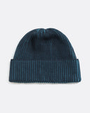 Beanie · Ribbed Knit Beanie - Blue