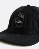 Caps · Hand-Eye Embroidered Cap - Black