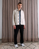 Overshirts · Station Jacket - Sand Brushed Herringbone