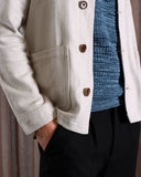 Overshirts · Station Jacket - Sand Brushed Herringbone