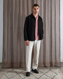 Overshirts · Bisset Jacket - Black Textured Weave