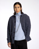 Jackets · Station Jacket - Black / Multi Textured Jacquard