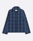 Jackets · Josef Check Jacket - Blue