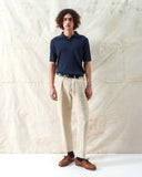 Knitted Polos · Jacobs Perforated Lace Polo - Navy Iris