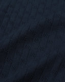Knitted Polos · Jacobs Perforated Lace Polo - Navy Iris