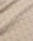 Knitted Polos · Jacobs Perforated Lace Polo - Peyote Sand