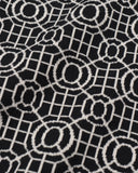 Cardigans · Zigger Cardigan - Black / White Rail Pattern