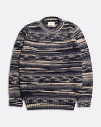 Jumpers · Hosono Knit - Navy / Cornstalk Raised Stripe