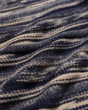 Jumpers · Hosono Knit - Navy / Cornstalk Raised Stripe