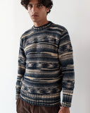 Jumpers · Hosono Knit - Navy / Cornstalk Raised Stripe