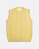 Knitted Vests · Jards Knit Vest - Dusk Yellow