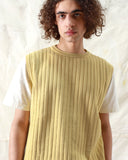 Knitted Vests · Jards Knit Vest - Dusk Yellow