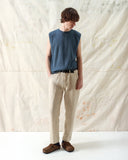 Knitted Vests · Jards Knit Vest - Aegean Blue