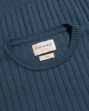 Knitted Vests · Jards Knit Vest - Aegean Blue