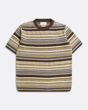 Knitted Tops · Newport Knit Top - Dark Brown Stripe
